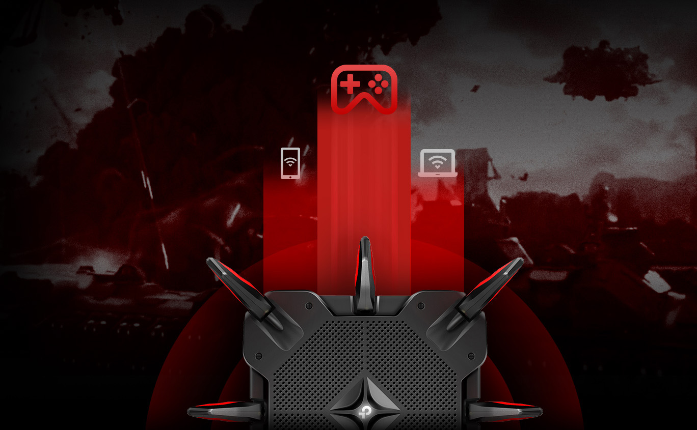 TP-Link Archer AX11000 - Wireless router - 8-port switch - GigE